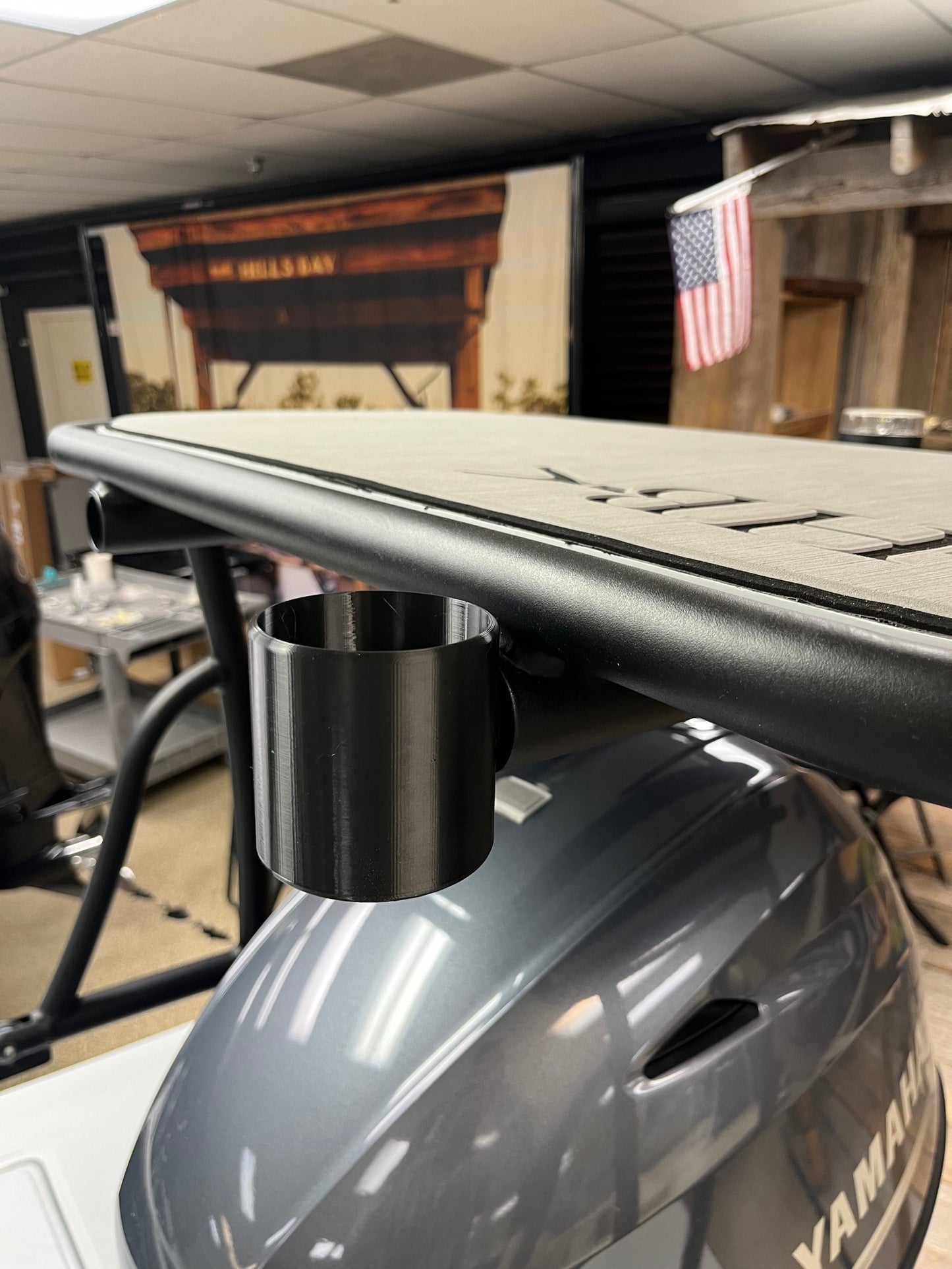 Poling Platform Cup Holder