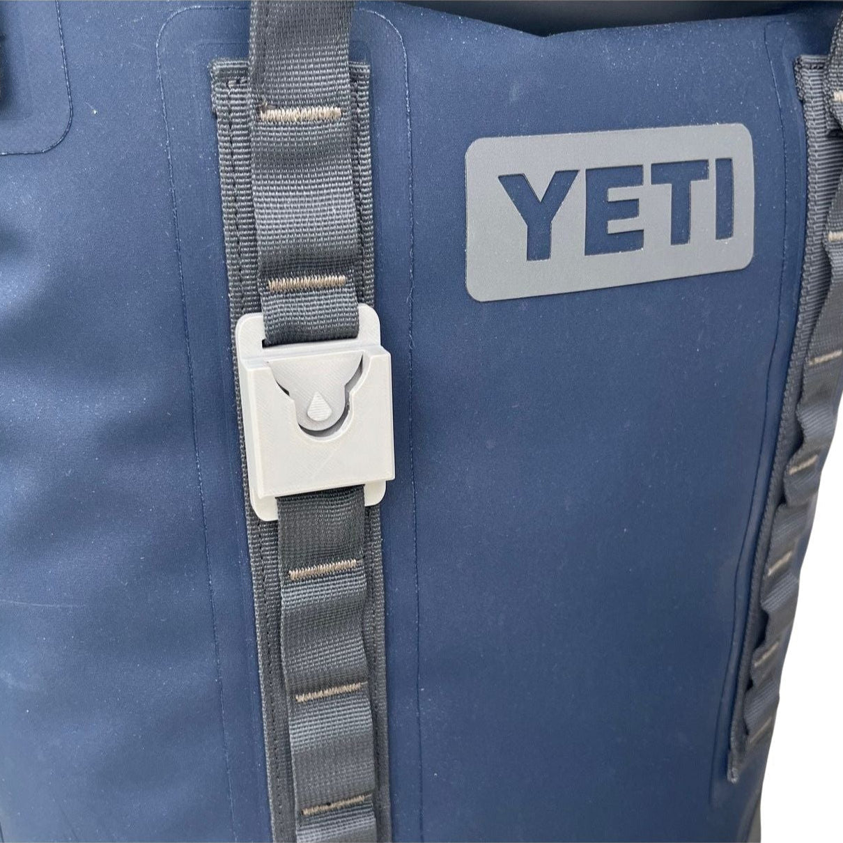 Yeti Cooler attachment quick release mount in grey from Ruckus Marine