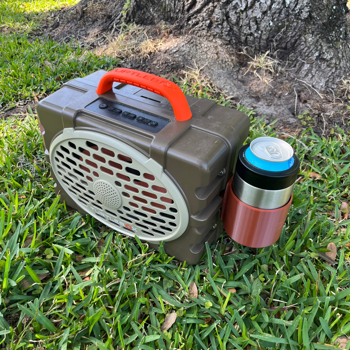 Clip-on attachment for Turtlebox Gen 3 speaker