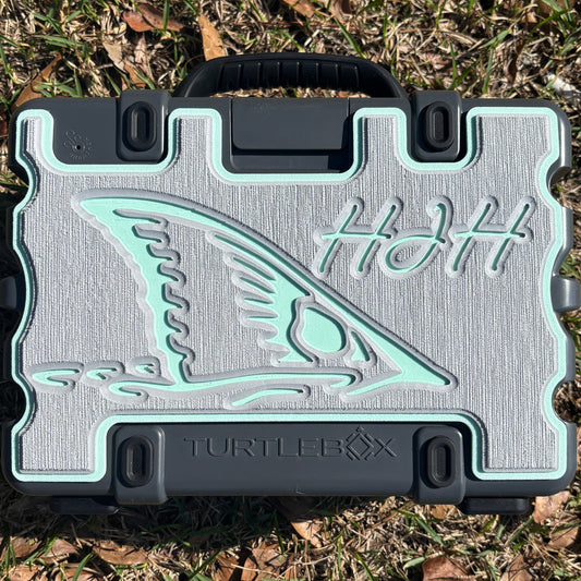 "Redfish Tail" - Custom Speaker Shell for Turtlebox or Ecoxgear Defender