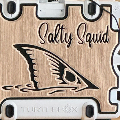"Redfish Tail" - Custom Speaker Shell for Turtlebox or Ecoxgear Defender