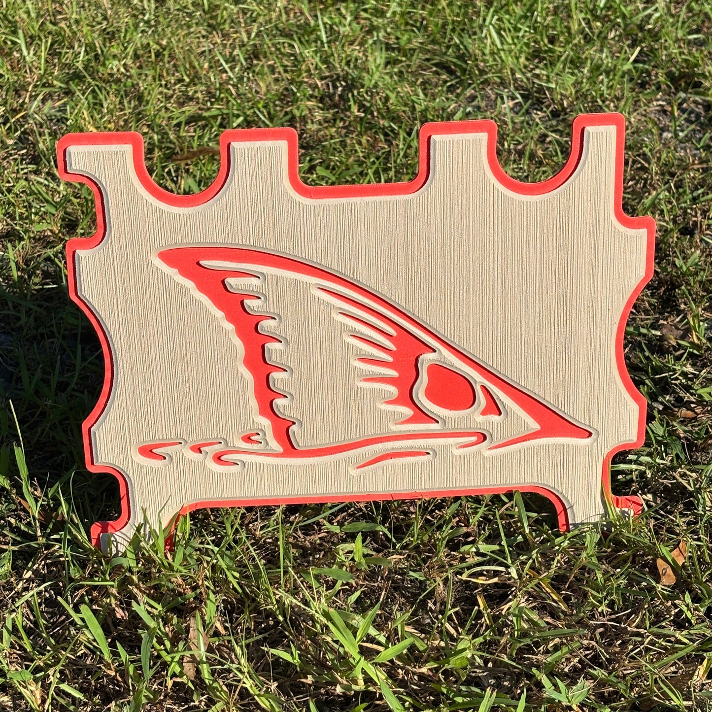 "Redfish Tail" - Custom Speaker Shell for Turtlebox or Ecoxgear Defender