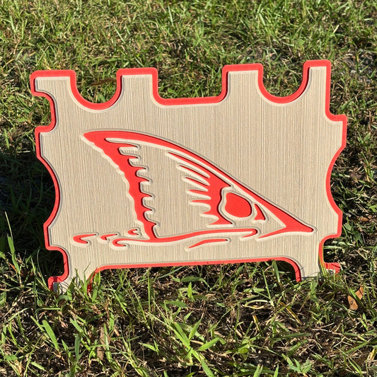 "Redfish Tail" - Custom Speaker Shell for Turtlebox or Ecoxgear Defender
