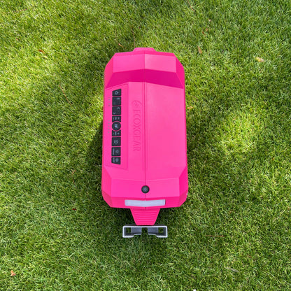 Top view of the ECOXGEAR Defender clip-on phone holder from Ruckus Marine