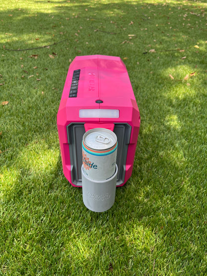 ECOXGEAR accessory from Ruckus Marine, shown from side view with slim can
