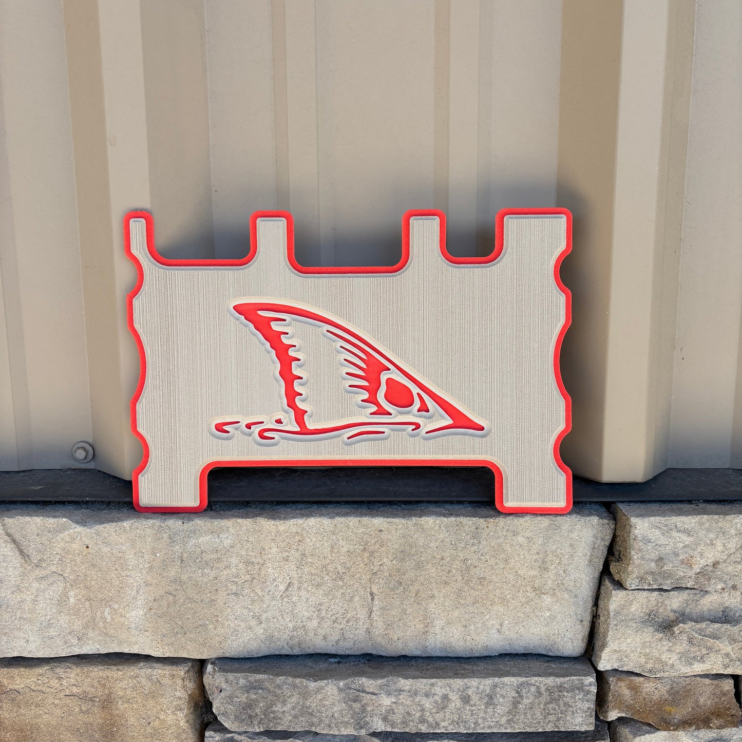 "Redfish Tail" - Custom Speaker Shell for Turtlebox or Ecoxgear Defender