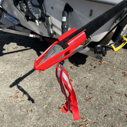 Metal Tip Push Pole Safety Flag