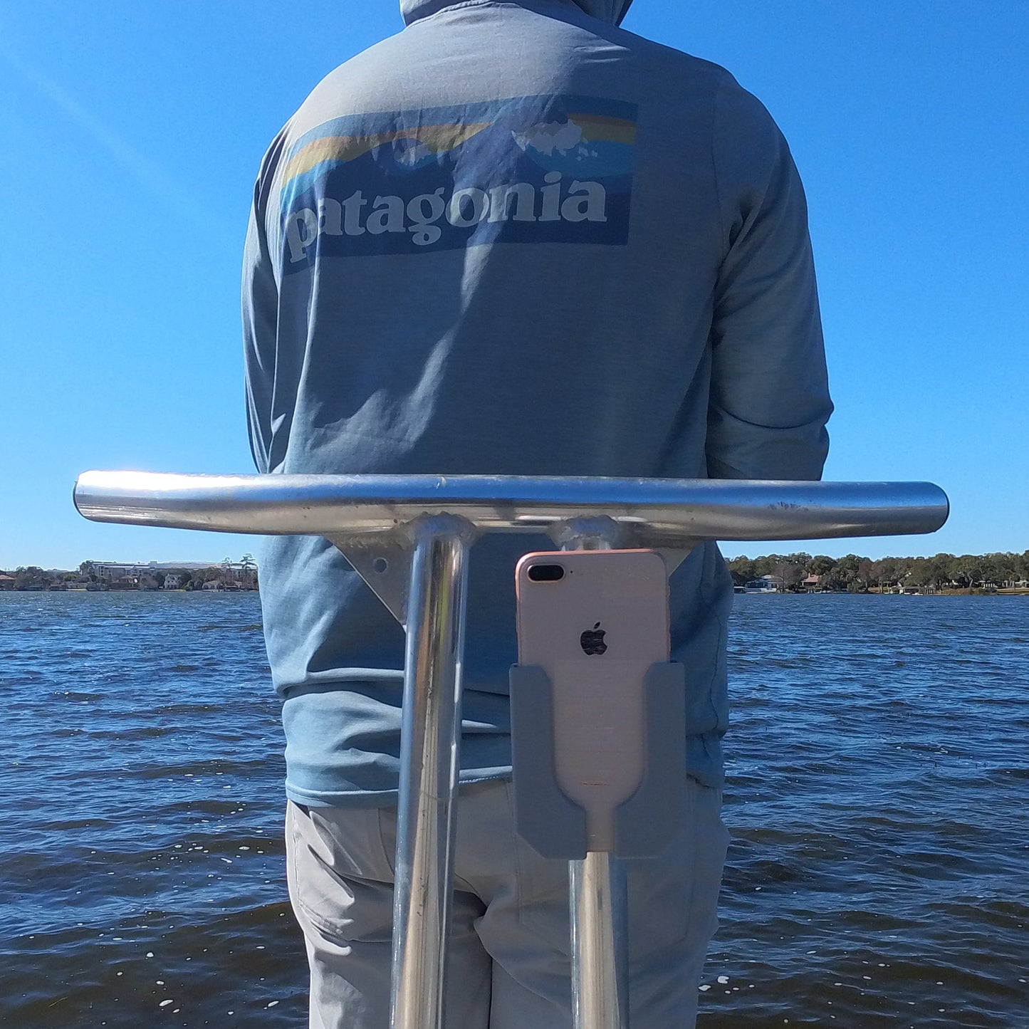 Sissy Bar Clip-On Phone Holder