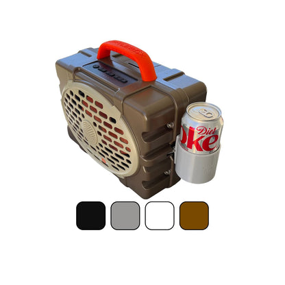 Ruckus Marine Turtlebox Cup Holder shown in grey