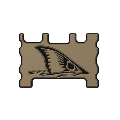 "Redfish Tail" - Custom Speaker Shell for Turtlebox or Ecoxgear Defender