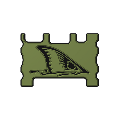 "Redfish Tail" - Custom Speaker Shell for Turtlebox or Ecoxgear Defender